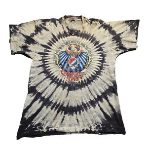 VTG 1990 Grateful Dead 25th Anniversary Tie Dyed T-shirt Sz Lg Single Stitch Y2K